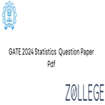 GATE 2024 Statistics Question Paper with Answer key PDF